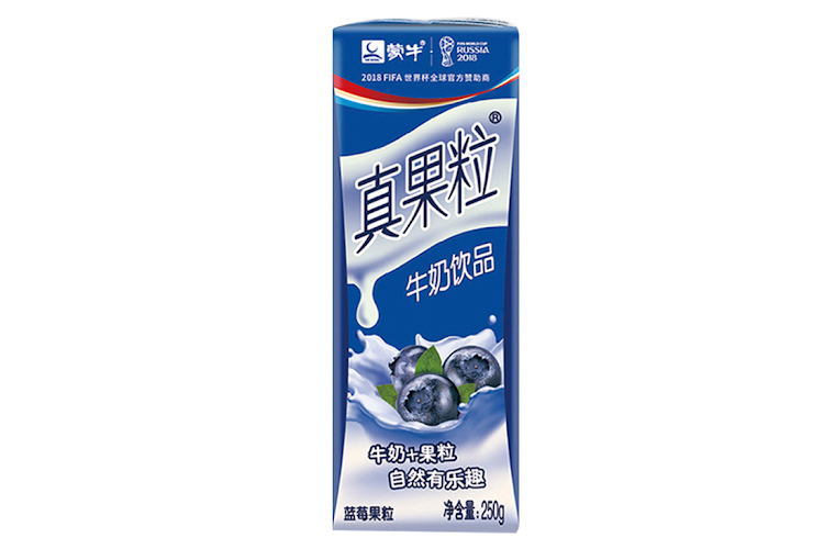 MENGNIU BLUEBERRY YOGURT DRINK 250ML